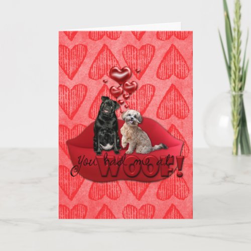 Valentines _ You Had Me at Woof Holiday Card