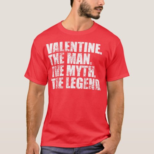 ValentineValentine Family name Valentine last Name T_Shirt