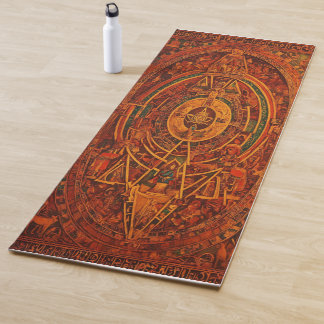 Valentinian Echoes: Exploring Inca Cosmology Yoga Mat