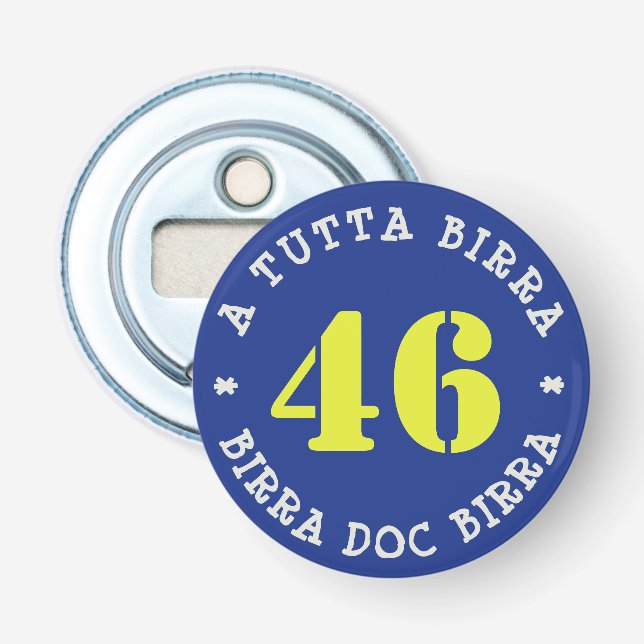 VALENTINO A TUTTA BIRRA DOC apribottiglie calamita Bottle Opener (Front)