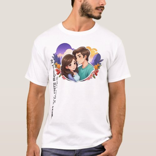 Valentins  Couple  T_Shirt