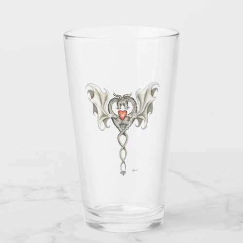 Valentwined Drinking Glass