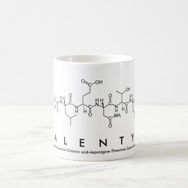 Valentyn peptide name mug (Center)
