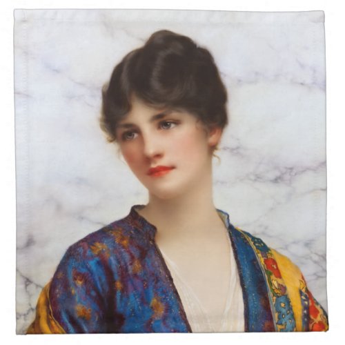 Valeria by William Clarke Wontner Cloth Napkin