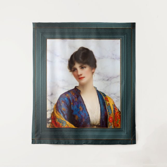 Valeria by William Clarke Wontner Tapestry (Front)