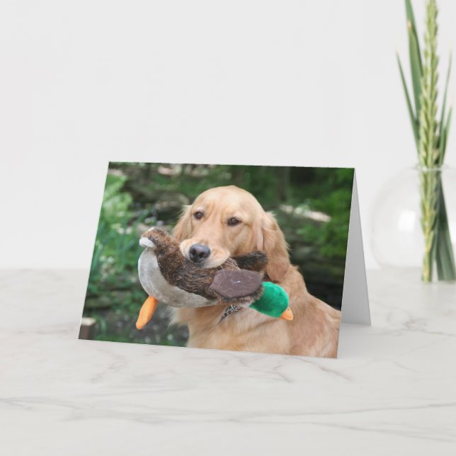 Valerie and her duck card (Front)