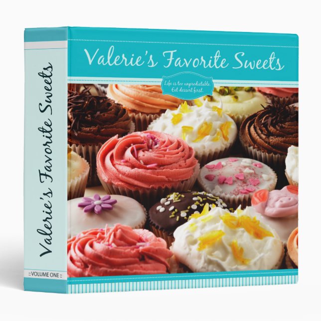 Valerie's Dessert Binder (Front/Spine)