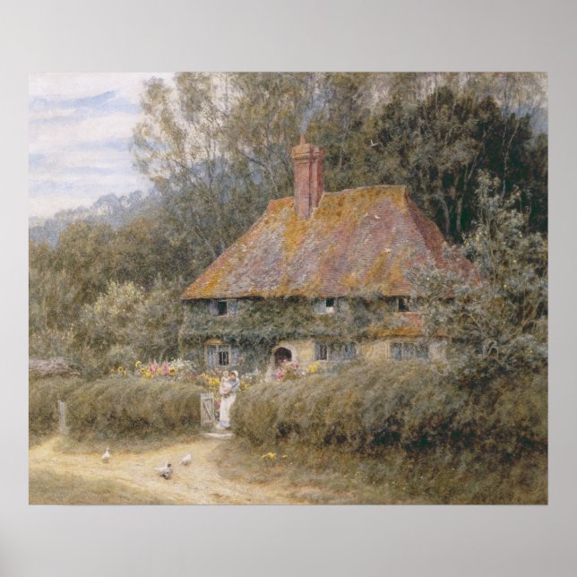 Valewood Farm under Blackwood, Surrey Poster (Front)