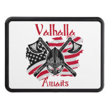  Valhalla Awaits - American Flag