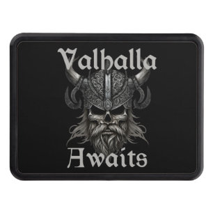  Valhalla Awaits - Skull Hitch Cover