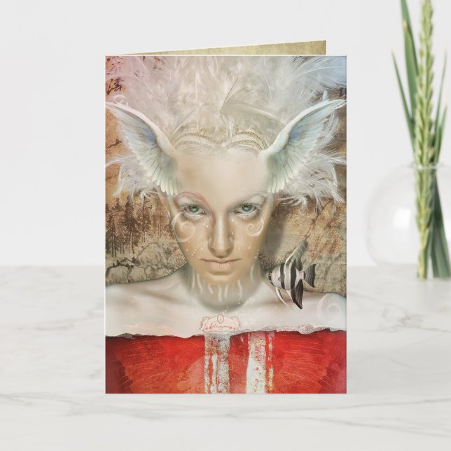 valhalla greeting card (Front)