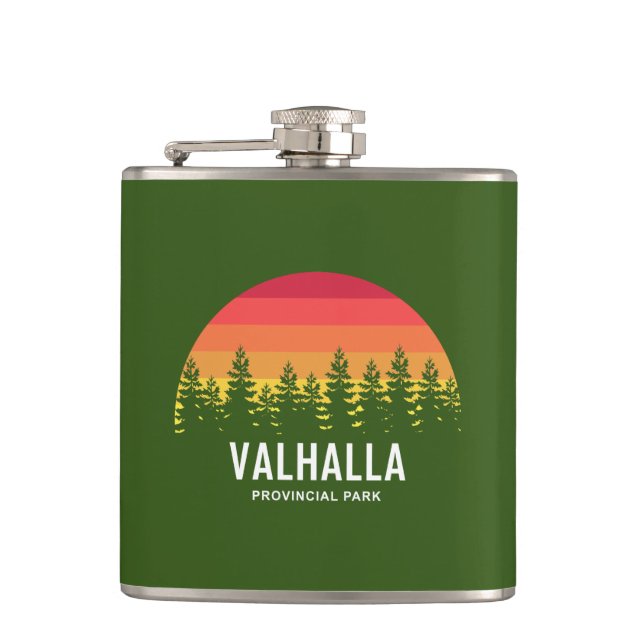 Valhalla Provincial Park Flask (Front)