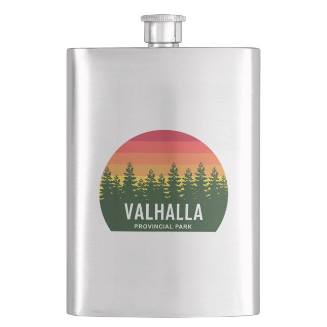 Valhalla Provincial Park Flask (Front)