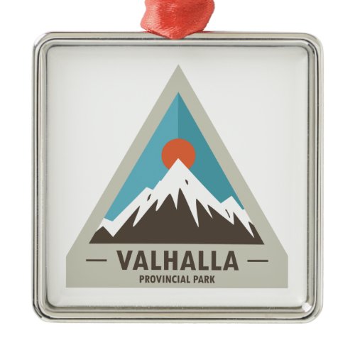 Valhalla Provincial Park Metal Ornament
