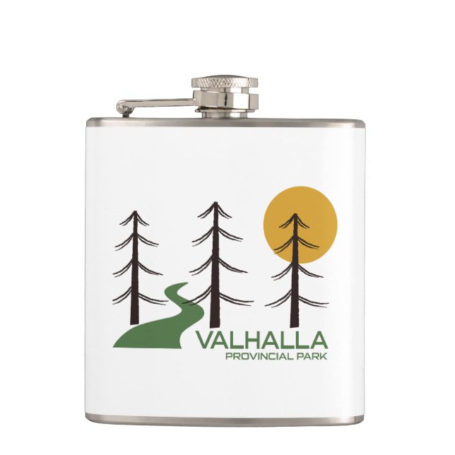 Valhalla Provincial Park Trail Flask (Front)