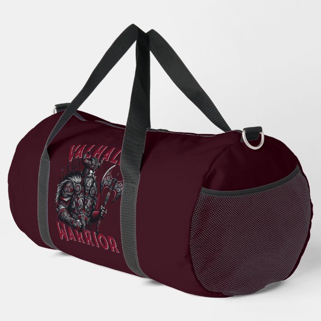 Valhalla Warrior Duffle Bag (Right Corner)