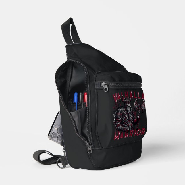 Valhalla Warrior Sling Bag (Open)