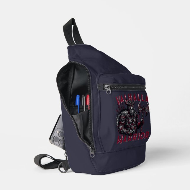 Valhalla Warrior Sling Bag (Open)