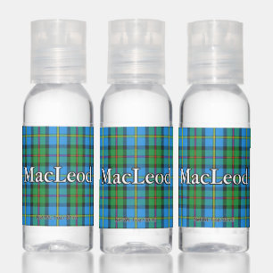 Valiant Scotland Clan MacLeod of Harris Tartan Hand Sanitizer