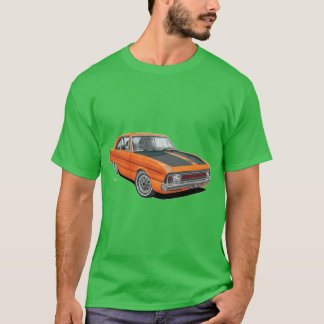 Valiant VG Pacer Coupe Design in Orange T-Shirt