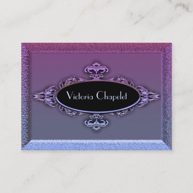 Valiensphire Andre Elegant Professional Business Card (Front)