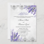 Valima Ceremony Wedding Invitation Lavenders at Zazzle