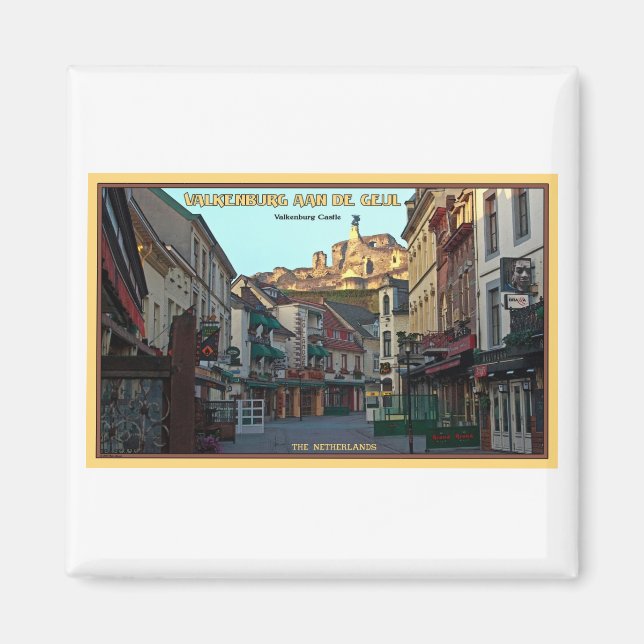 Valkenburg Castle Ruins Magnet (Front)