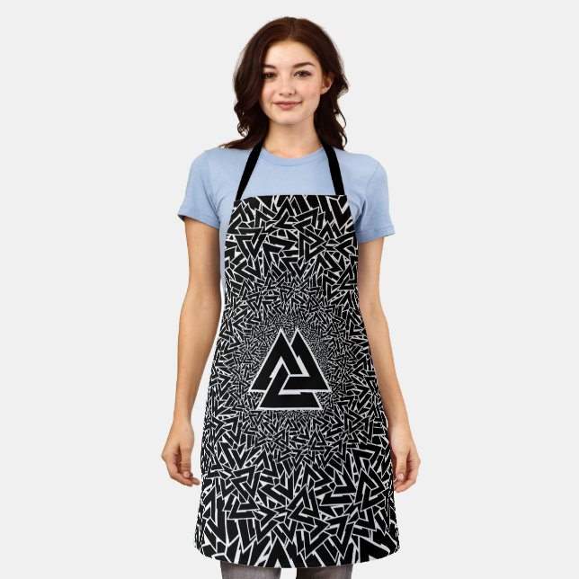 Valknut Apron (Worn)