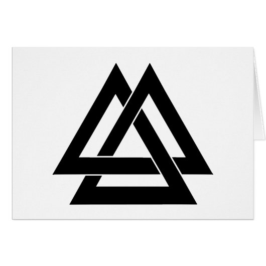 Valknut - Black (Front Horizontal)