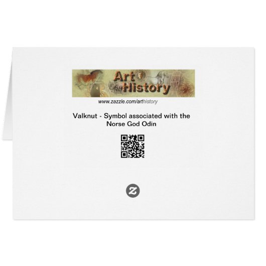 Valknut - Black Cards (Back Horizontal)