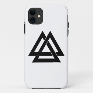 Valknut - Black iPhone 11 Case