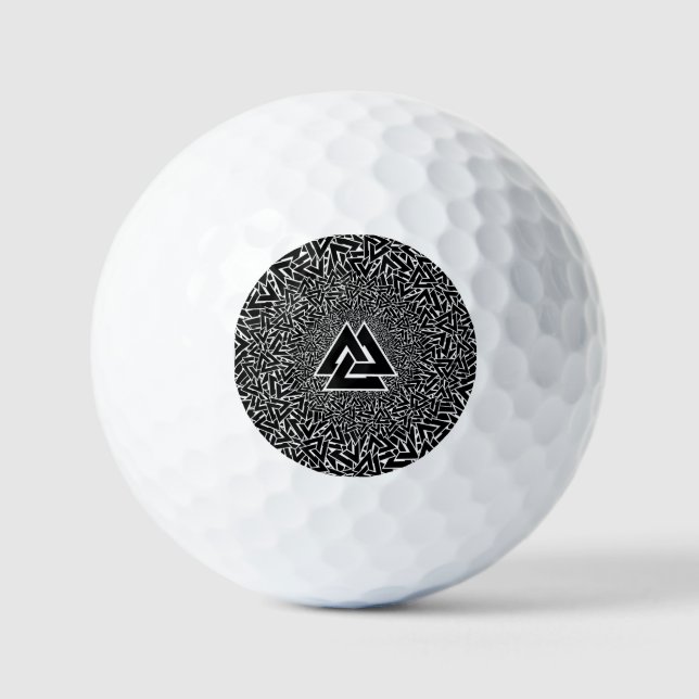 Valknut Golf Balls (Front)