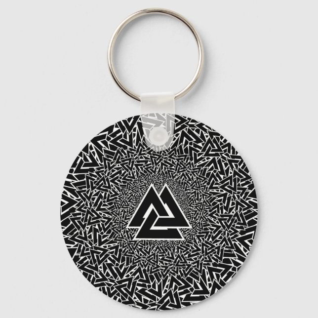 Valknut Keychain (Front)