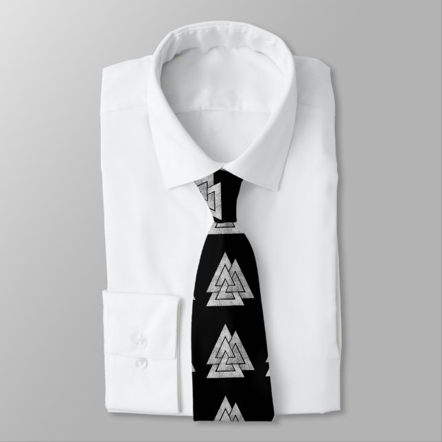 Valknut Tie (Tied)