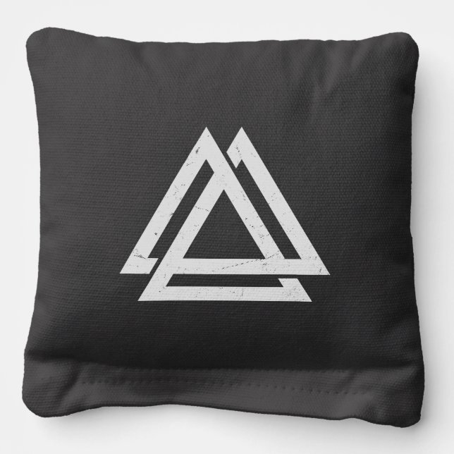 Valknut Viking Cornhole Bags (Front)