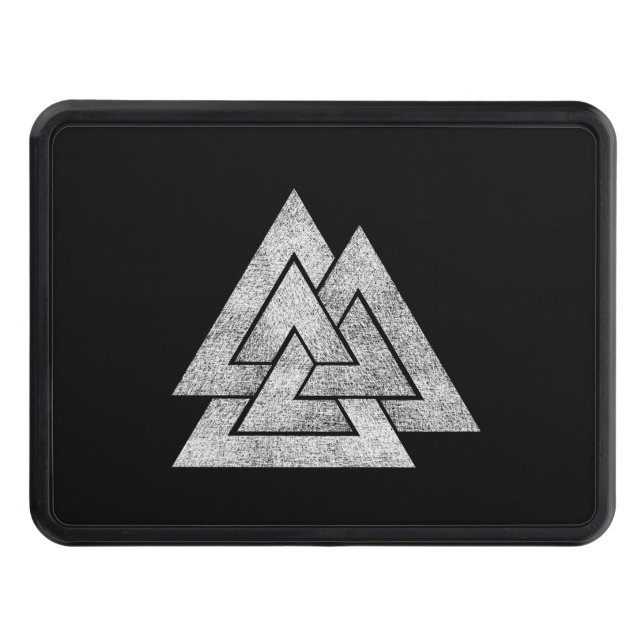 Valknut Viking Design Hitch Cover (Front)