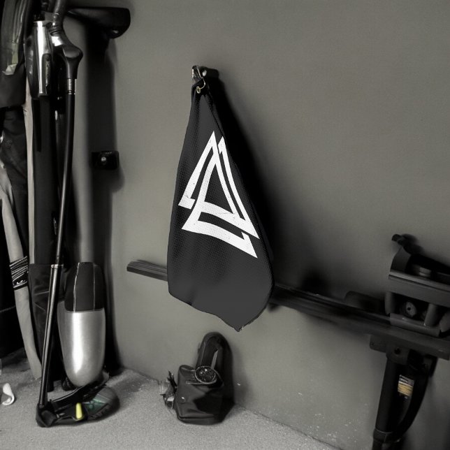 Valknut Viking Golf Towel (Golf Towel)