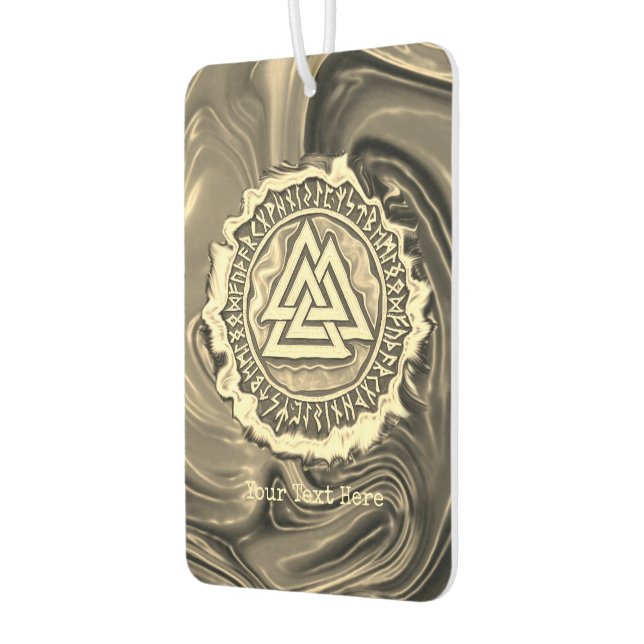 Valknut (Warped) Air Freshener (Left)