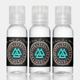 Valknut (Warped) Hand Sanitizer