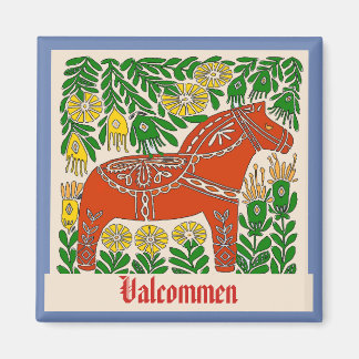 Valkomen ,Sweden, edit text Magnet