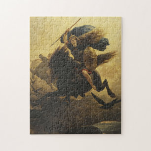 Valkyrie, 1865 (oil on canvas) jigsaw puzzle