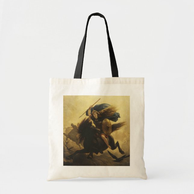 Valkyrie, 1865 (oil on canvas) tote bag (Front)