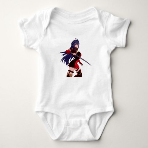 Valkyrie Bladestrike Raiden Mei   Baby Bodysuit