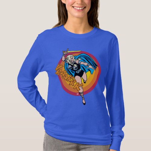 Valkyrie Swings Her Sword T_Shirt