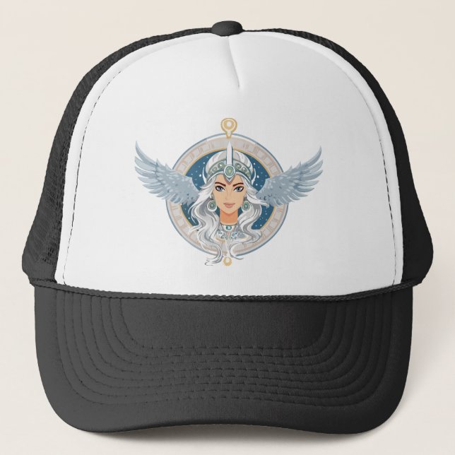 Valkyrie Trucker Hat (Front)