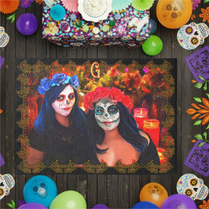 Vallarta Catrinas with Flowers & Candles 1718 Outdoor Rug