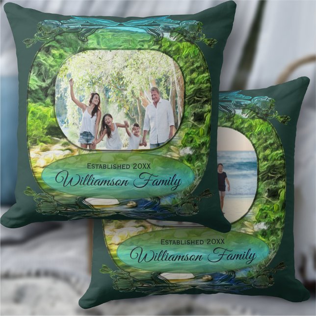 Vallarta Family River South 0366  Throw Pillow (Creator Uploaded)