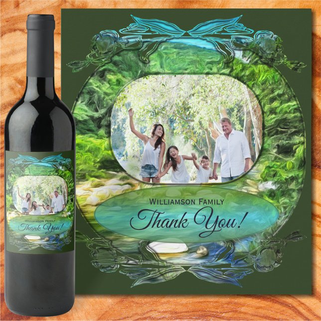 Vallarta Family Thank You River South 0366 Wine Label (Creator Uploaded)