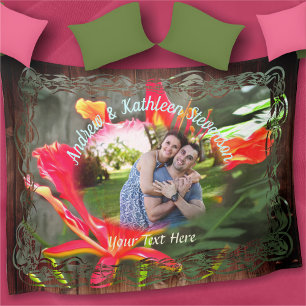 Vallarta Flaming Beauty 1583 Fleece Blanket