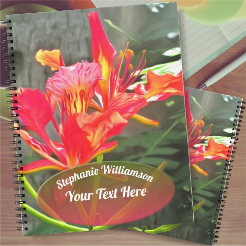 Vallarta Flaming Beauty 1583 Notebook